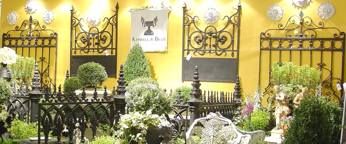 Kimball & Bean Fine garden ornament and floral inspired antiques