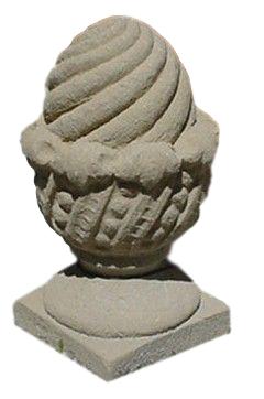 Lake Forest Acorn Finial Cast Stone