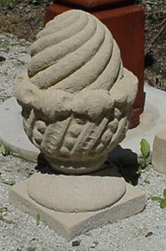 Lake Forest Acorn Finial Cast Stone