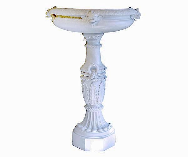 1920's Plaster Wall Fountain