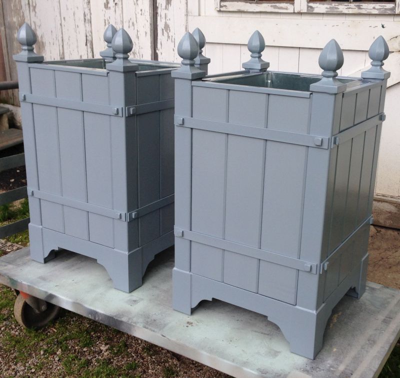 PARISIAN - Aluminum and Composite Orangerie Planter Box