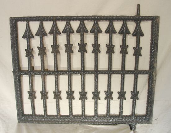 Neoclassical Cast Iron Window Guard